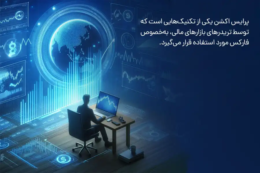 پرایس اکشن یکی از تکنیکهایی است که توسط تریدرهای بازارهای مالی، بهخصوص فارکس مورد استفاده قرار میگیرد.