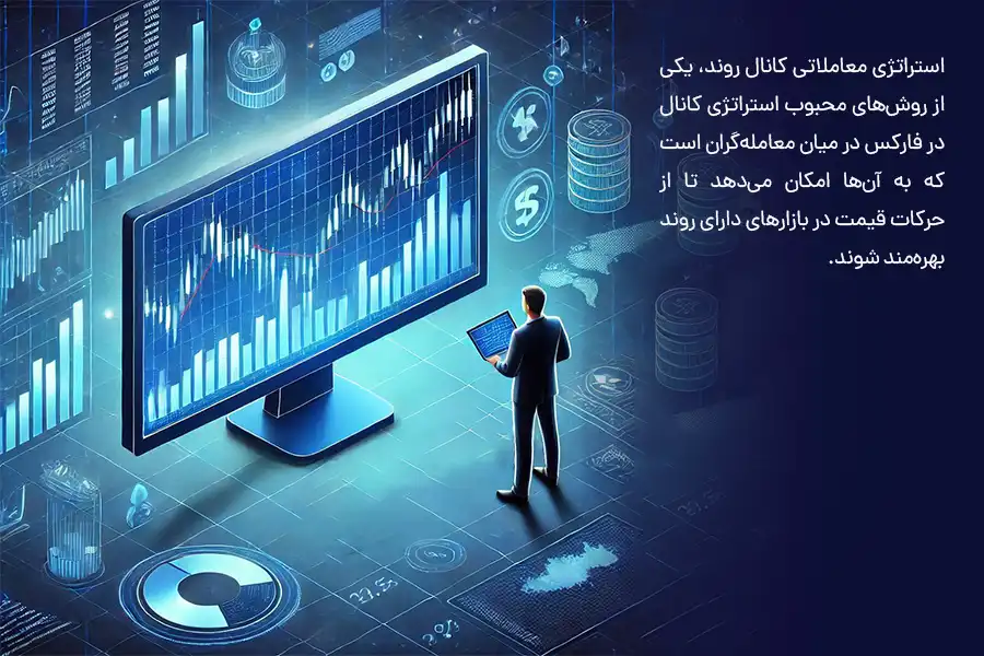 استراتژی معاملاتی کانال روند به معامله‌گران امکان می‌دهد تا از حرکات قیمت در بازارهای دارای روند بهره‌مند شوند.