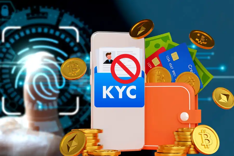 DEXها بدون نیاز به انجام فرآیندهای شناسایی مشتری KYC عمل می‌کنند.