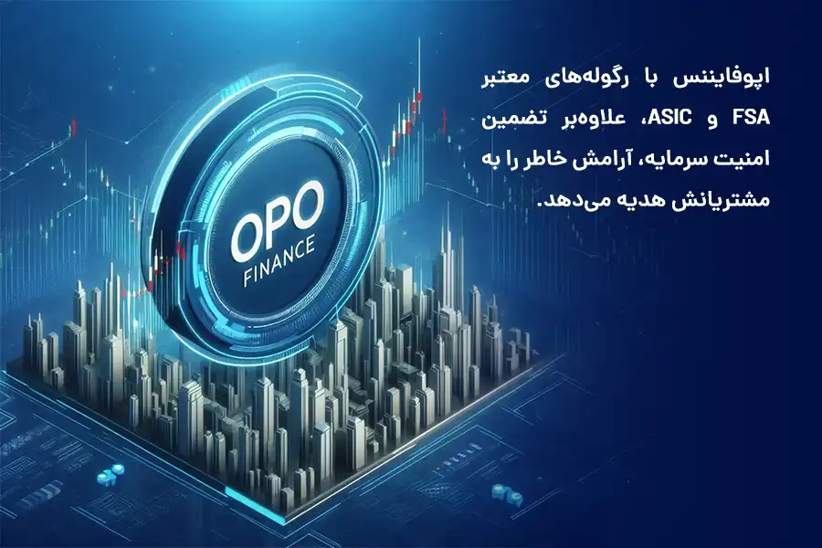 اپوفایننس با رگوله‌های معتبر FSA و ASIC، علاوه‌بر تضمین امنیت سرمایه‌، آرامش خاطر را به مشتریانش هدیه می‌دهد.