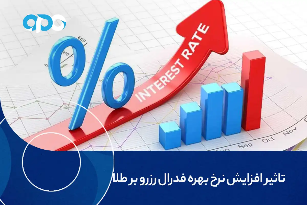 تاثیر افزایش نرخ بهره فدرال رزرو بر طلا