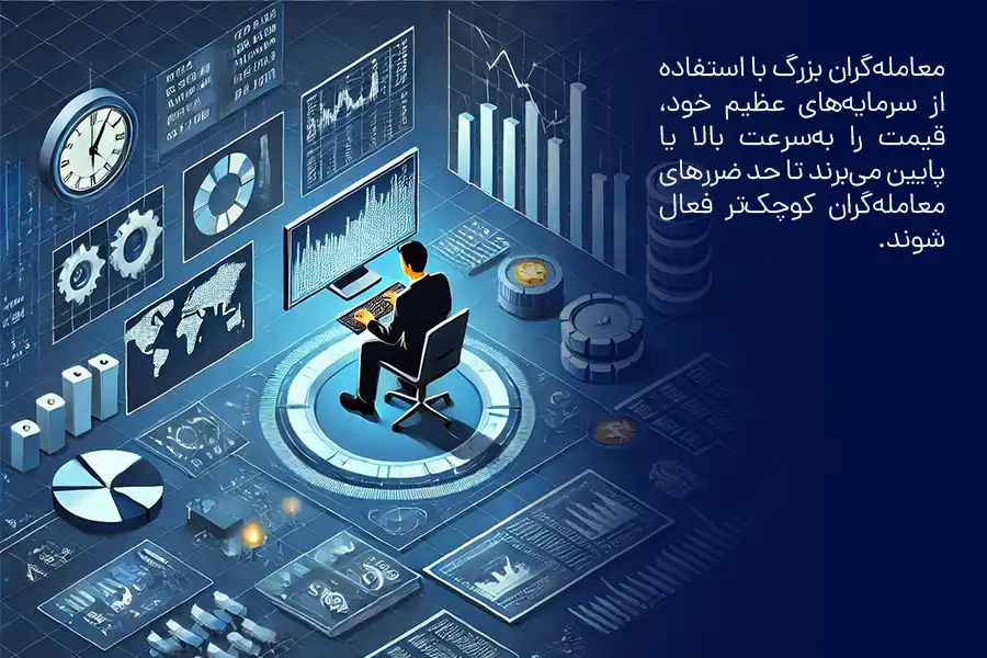 در استاپ هانتینگ، معامله‌گران بزرگ با استفاده از سرمایه‌های عظیم خود، قیمت را به‌سرعت بالا یا پایین می‌برند تا حد ضررهای معامله‌گران کوچک‌تر فعال شوند.