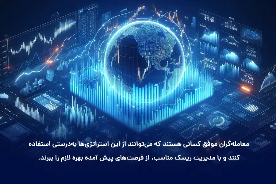 معامله‌گران موفق کسانی هستند که می‌توانند از استراتژی‌ها به‌درستی استفاده کنند و با مدیریت ریسک مناسب، از فرصت‌های پیش آمده بهره لازم را ببرند.