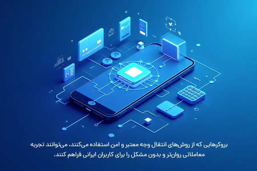بروکرهایی که از روش‌های انتقال وجه معتبر استفاده می‌کنند، می‌توانند تجربه معاملاتی روان‌تر و بدون مشکل را برای کاربران ایرانی فراهم کنند.
