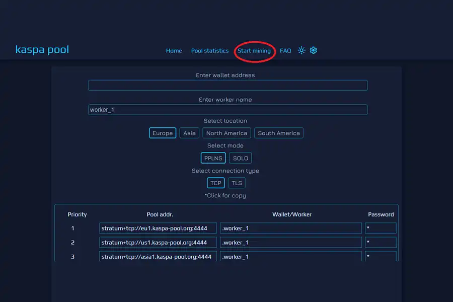 با فشردن دکمه Start Mining در نرم‌افزار ماینینگ، فرایند استخراج به‌صورت خودکار آغاز می‌شود.