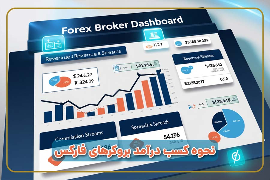 نحوه کسب درآمد بروکرهای فارکس